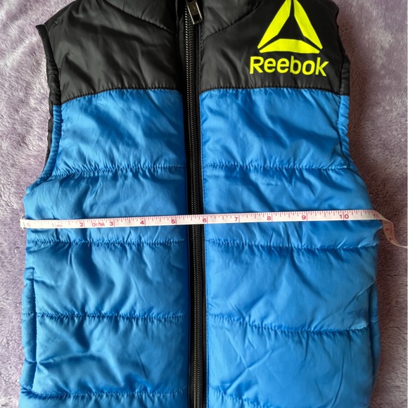 Reebok Children Puffy Vest  Size 3T Blue & Black - Picture 5 of 5